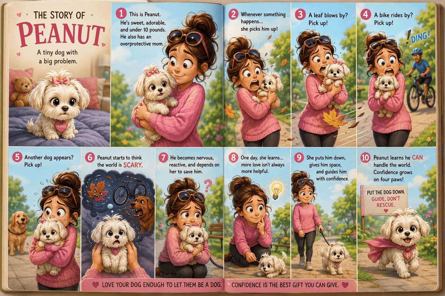 Put Your Dog Down - Stop Carrying Your Dog Everywhere - Training That Lasts Dog Training Put The Small Dog On The Ground And Allow It To Gain Its Confidence.