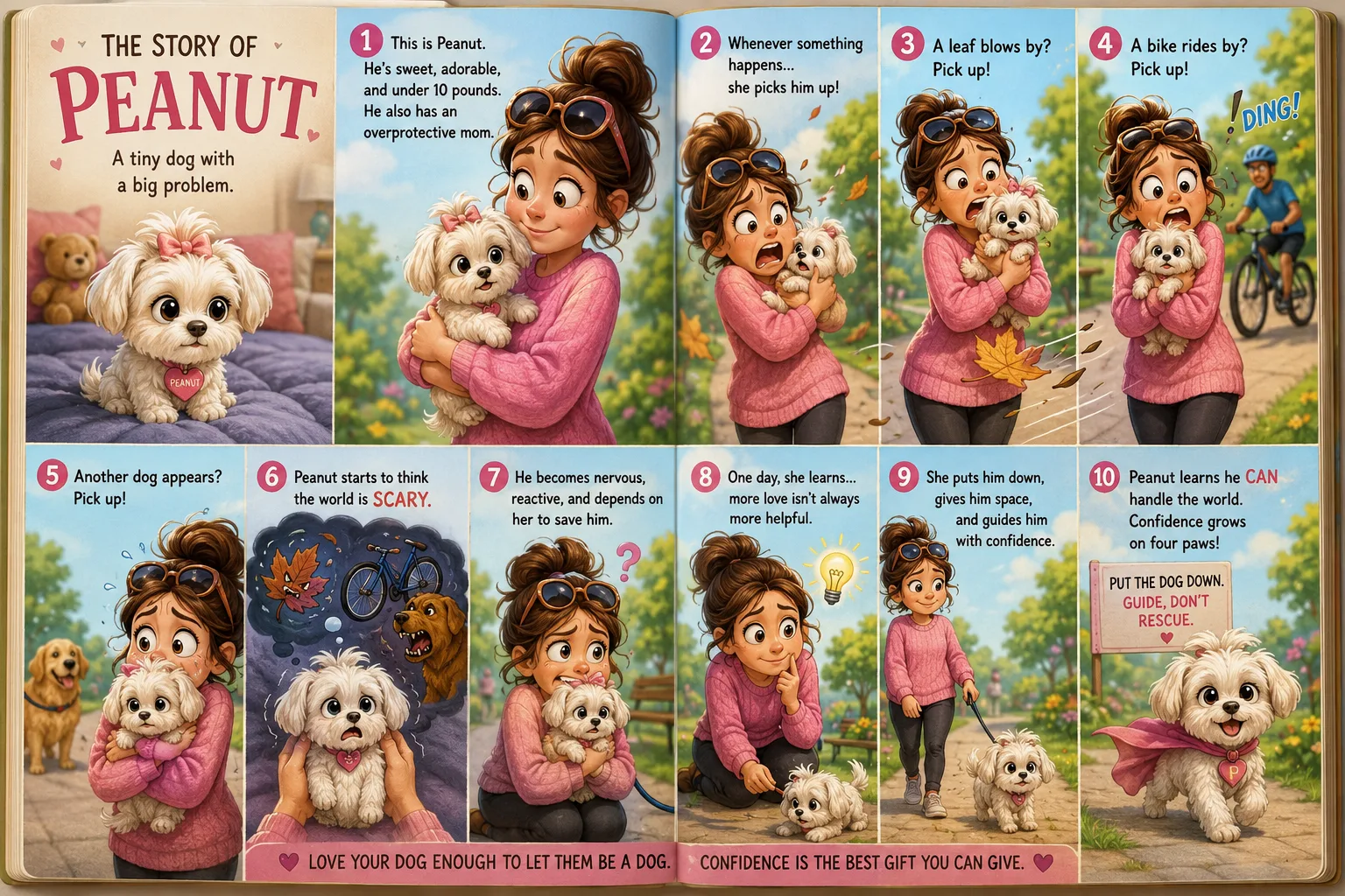 Put Your Dog Down - Stop Carrying Your Dog Everywhere - Training That Lasts Dog Training Put The Small Dog On The Ground And Allow It To Gain Its Confidence.