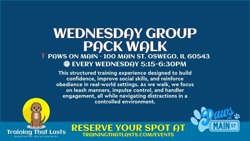 Wednesday Group Pack Walks